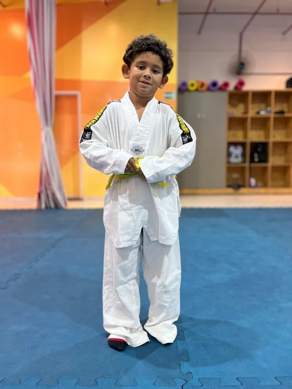 Aula de judo para criancas